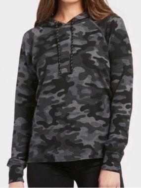 Sundry Anthropologie Camo Camouflage Hoodie Sweatshirt SMALL